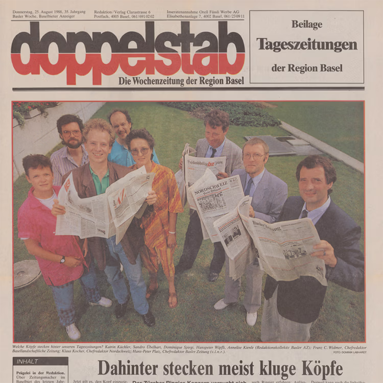 Neuste Nachrichten über die Pressegeschichte Basels